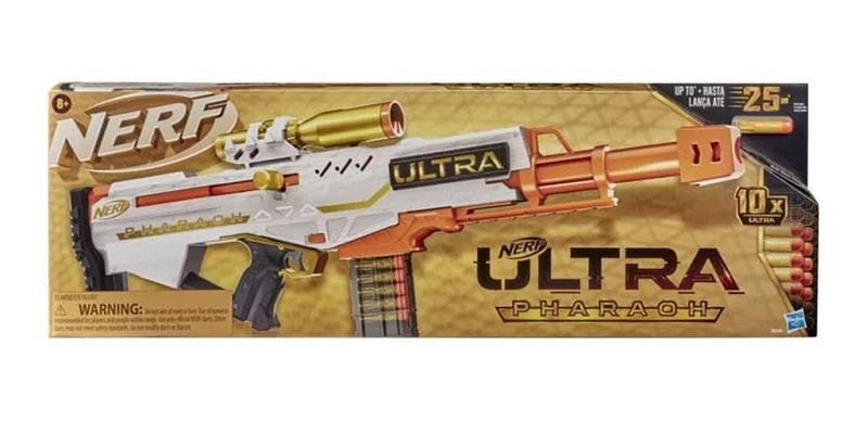 Nerf Ultra Pharaoh Com Toques Dourados Hasbro E9258 - Lançadores